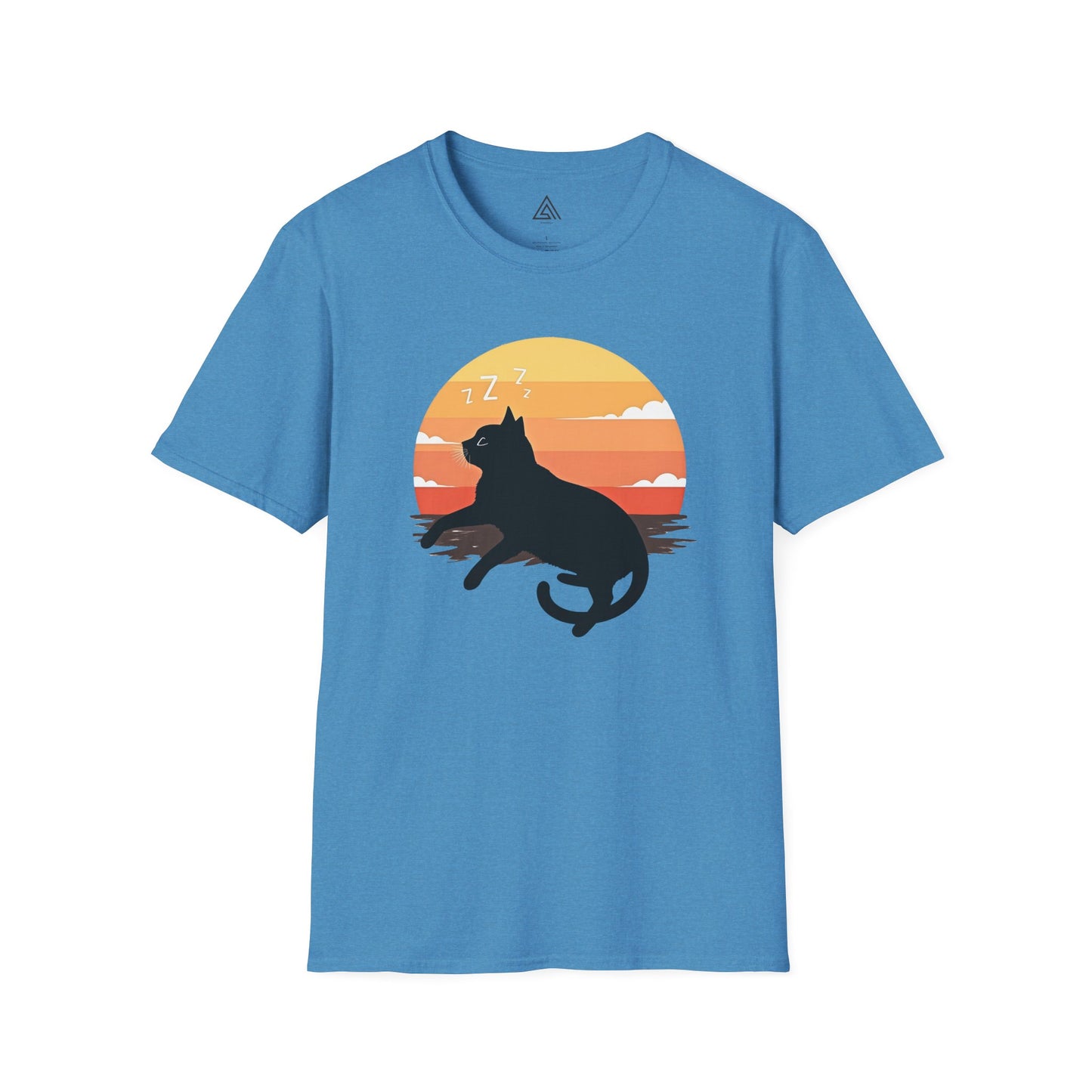 Dreamy Sunset Cat Nap T-Shirt