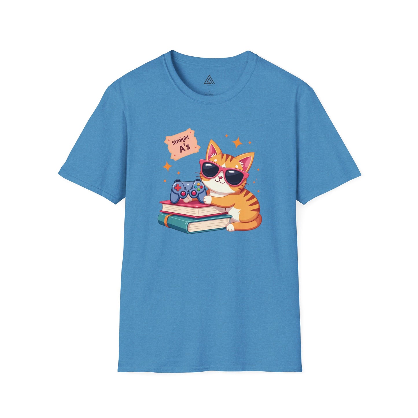 Smart Gamer Cat T-Shirt