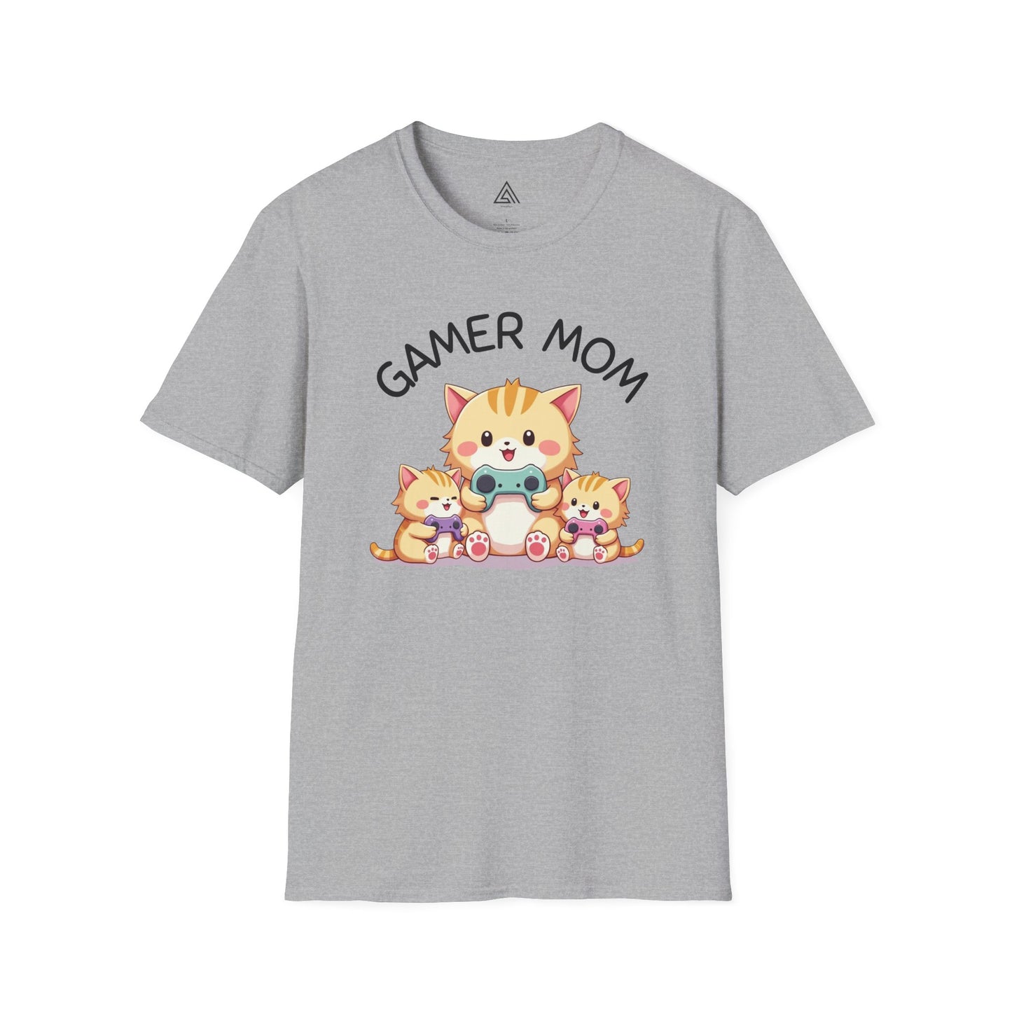 Cat Gamer Mom T-Shirt