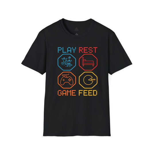 PLAY REST GAME FEED T-Shirt