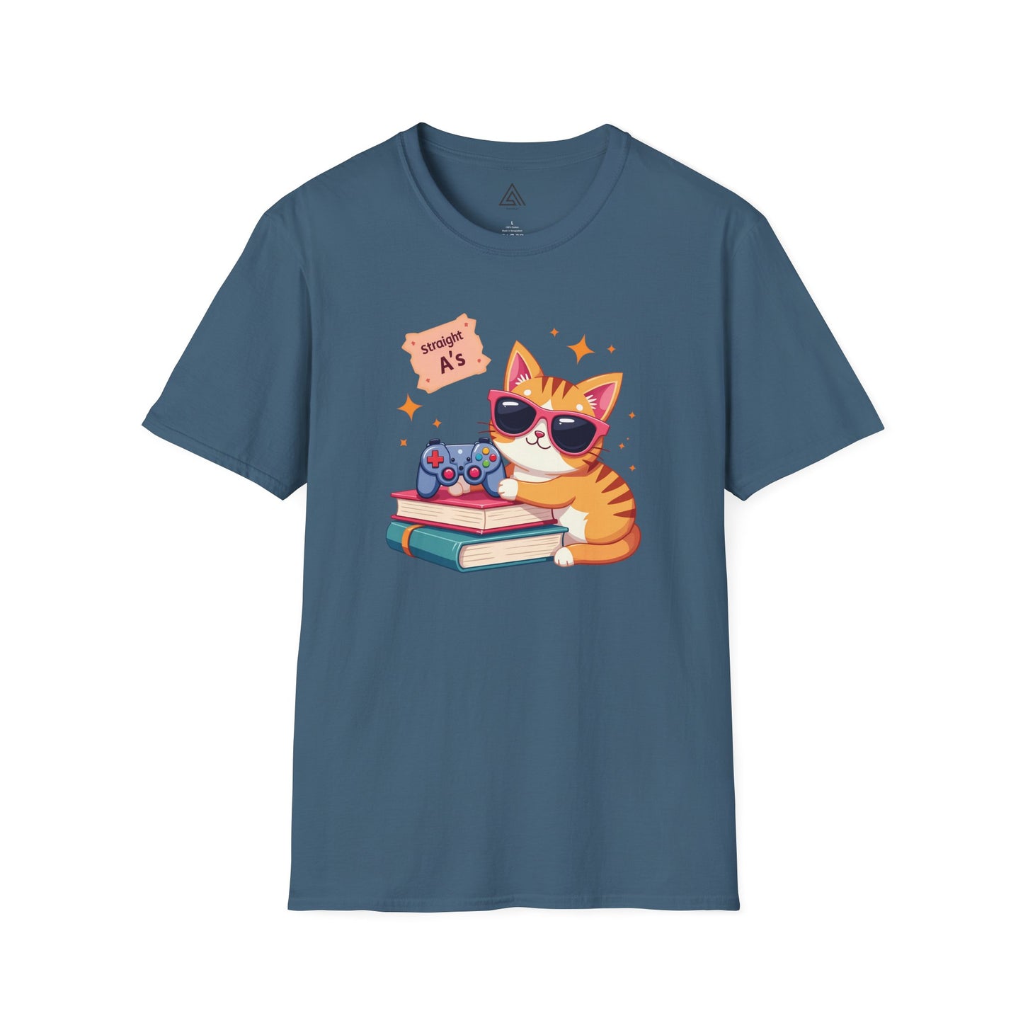 Smart Gamer Cat T-Shirt