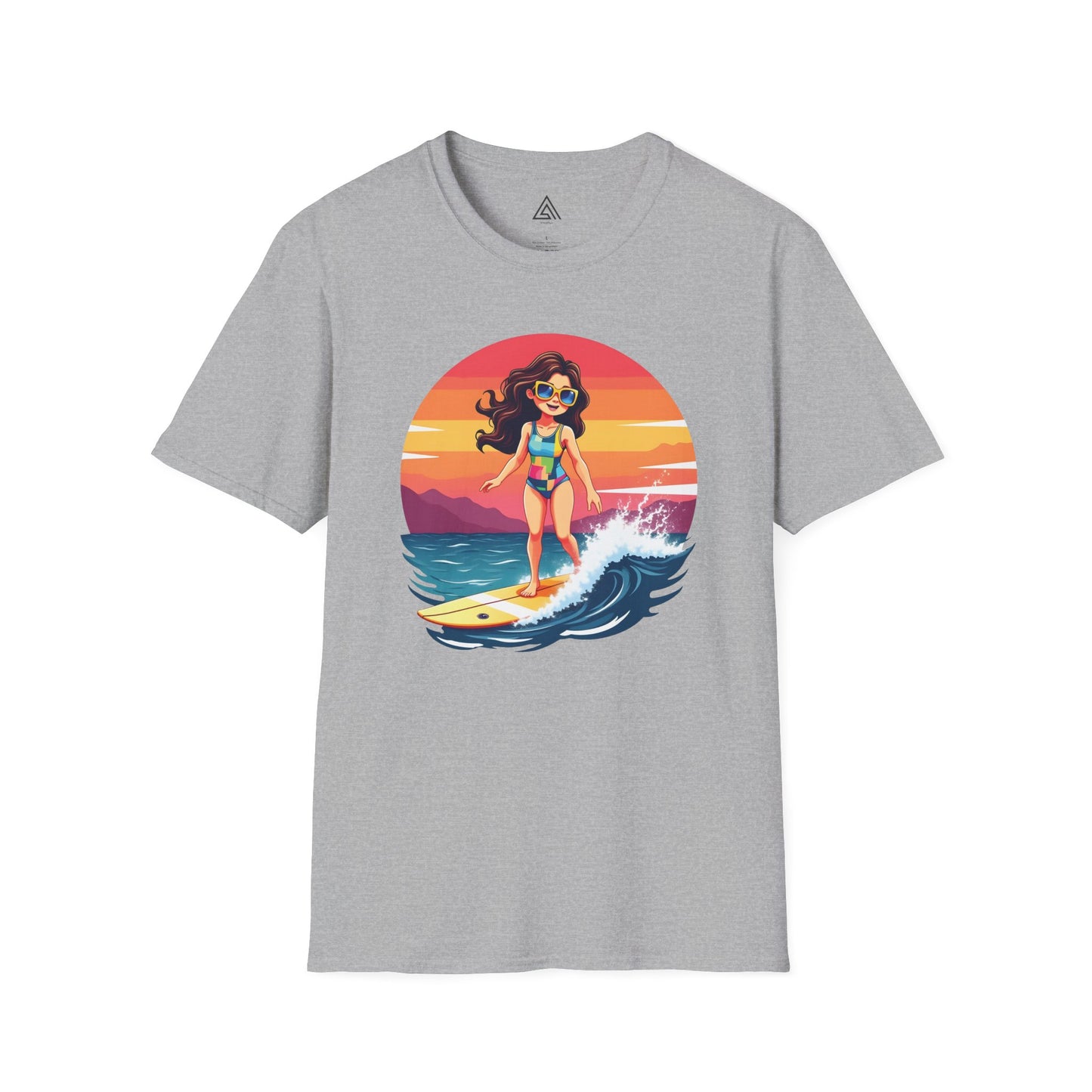 Sunset Surfing Explorer T-Shirt