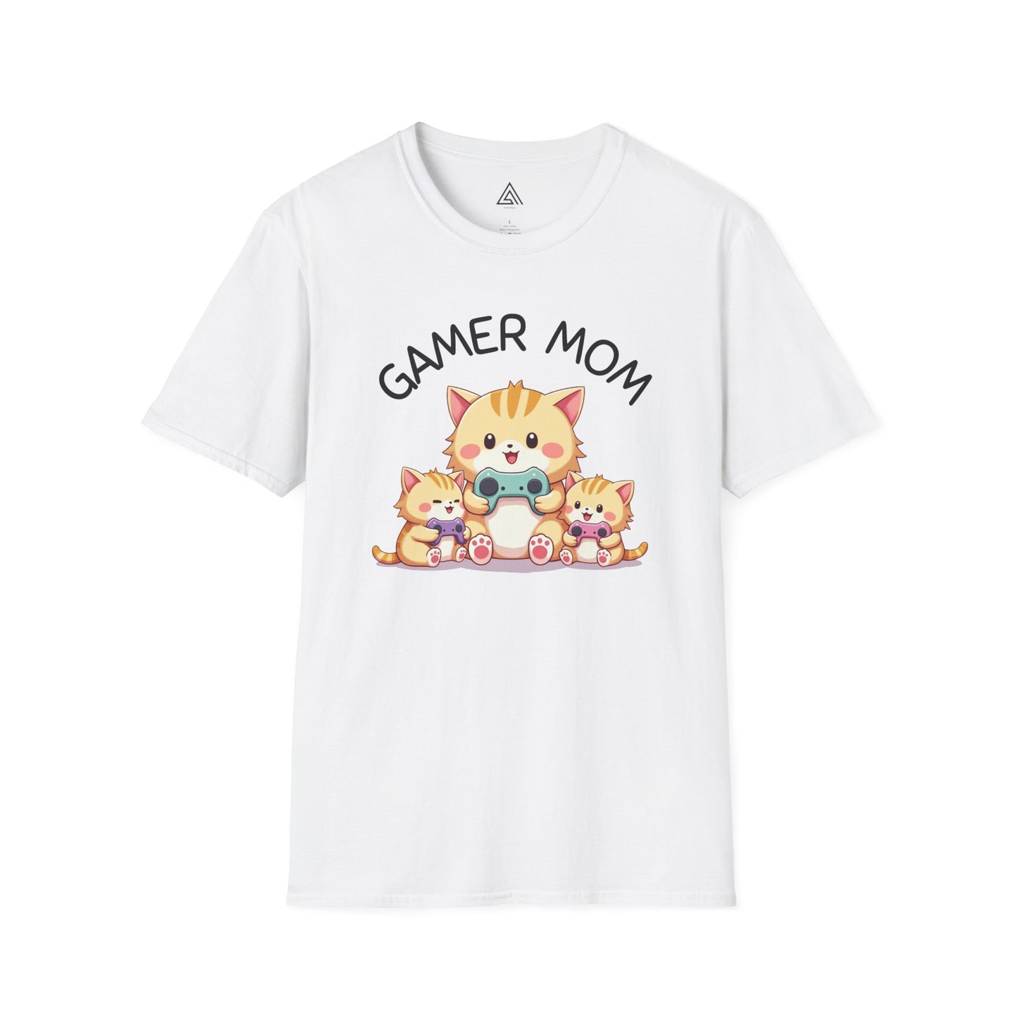 Cat Gamer Mom T-Shirt