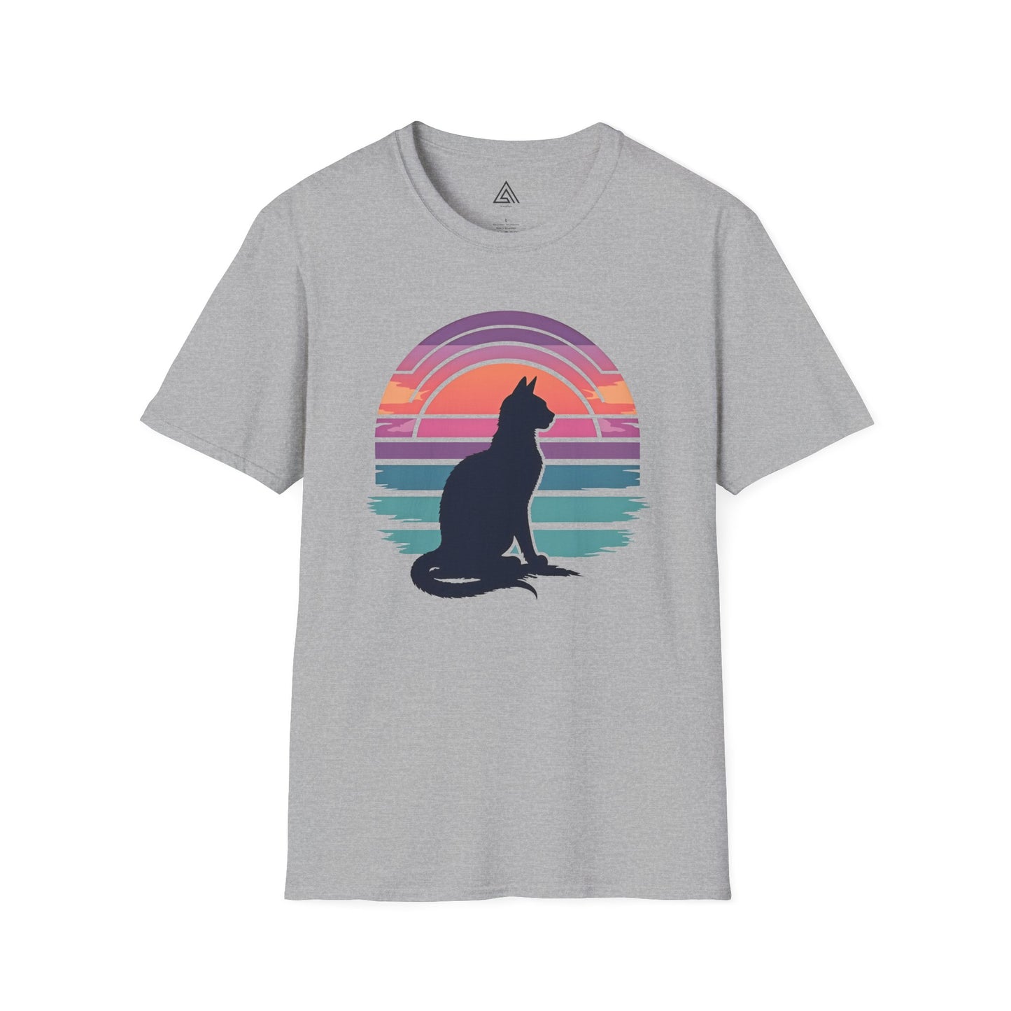 Dusk Cat Silhouette T-Shirt