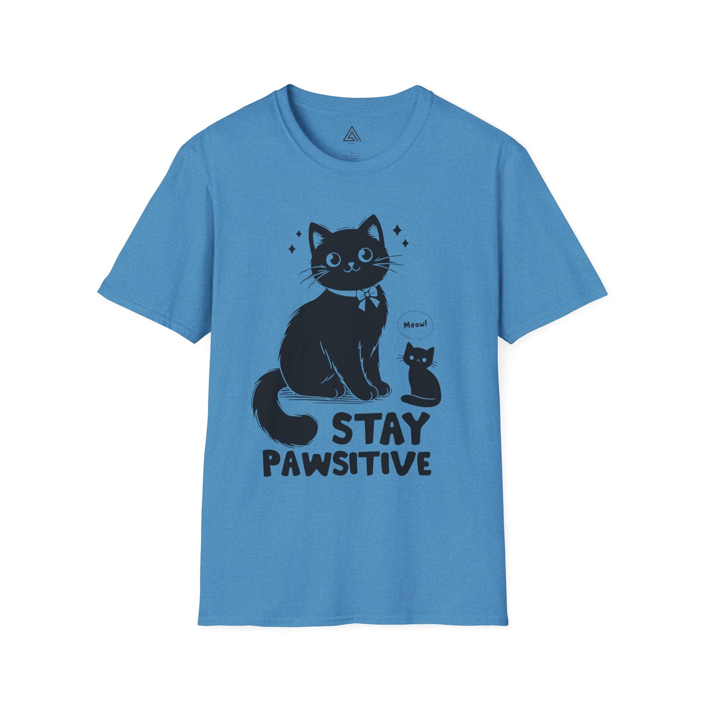 STAY PAWSITIVE Cat T-Shirt