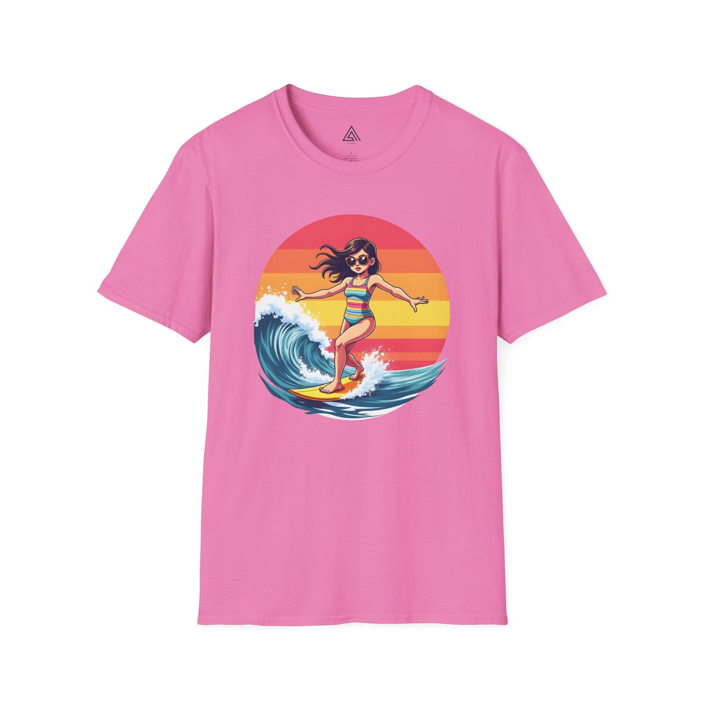 Sunset Surfing Champion T-Shirt
