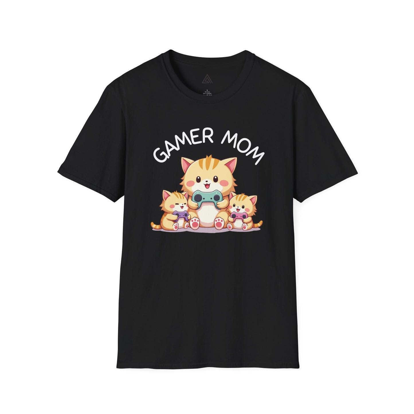 Cat Gamer Mom T-Shirt