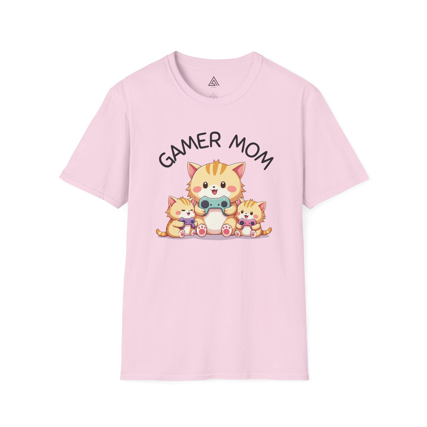 Cat Gamer Mom T-Shirt