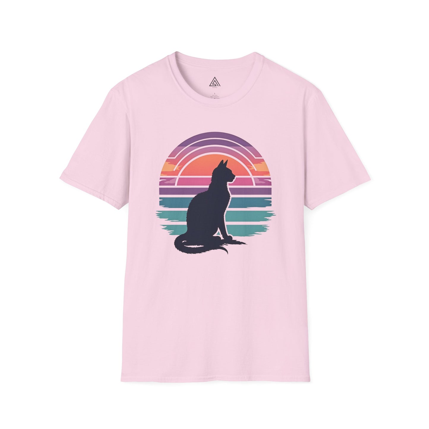 Dusk Cat Silhouette T-Shirt