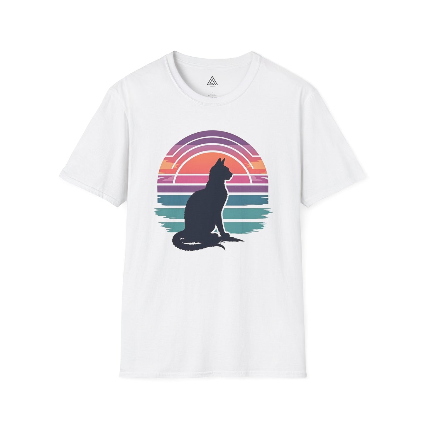 Dusk Cat Silhouette T-Shirt