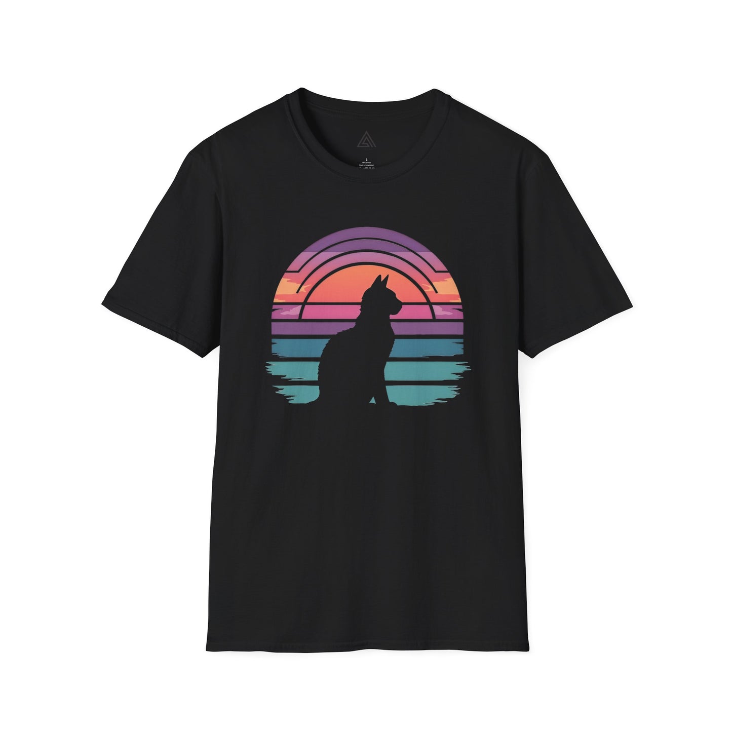Dusk Cat Silhouette T-Shirt