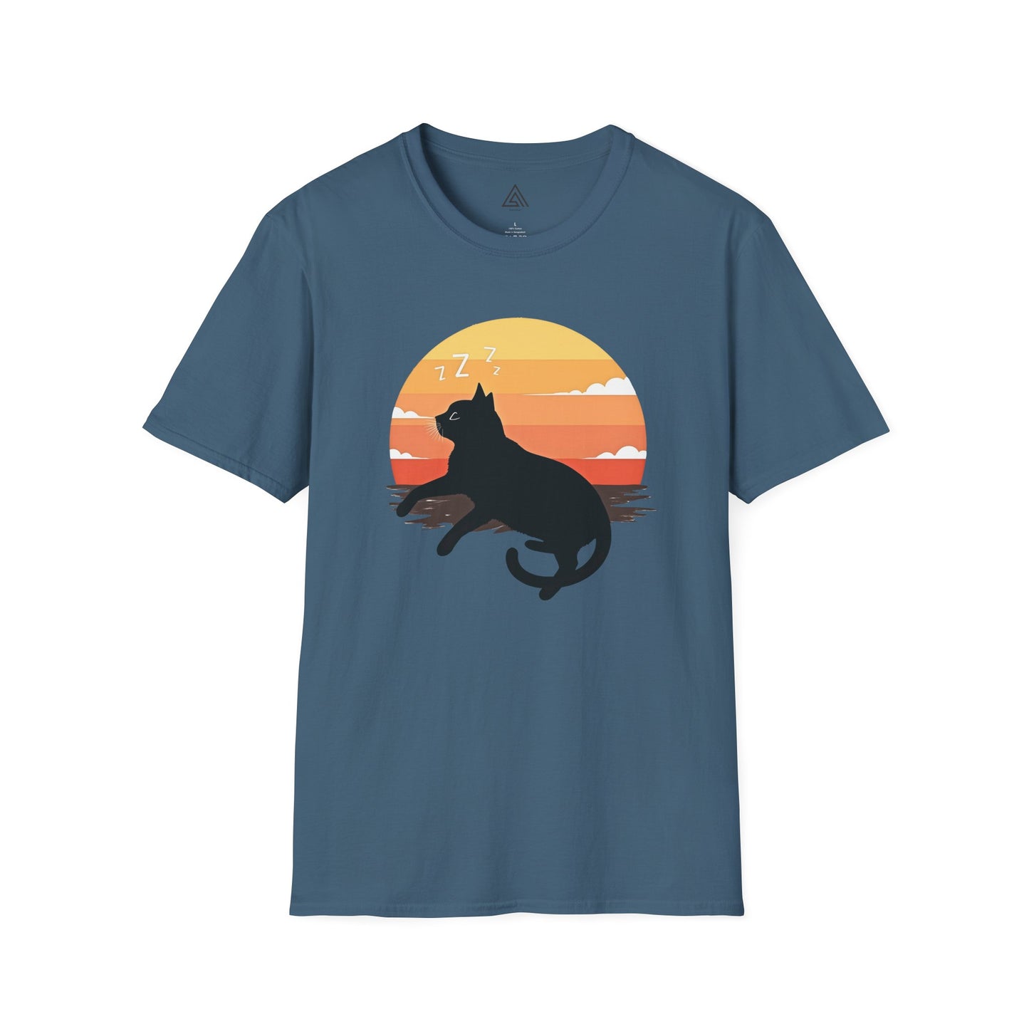 Dreamy Sunset Cat Nap T-Shirt