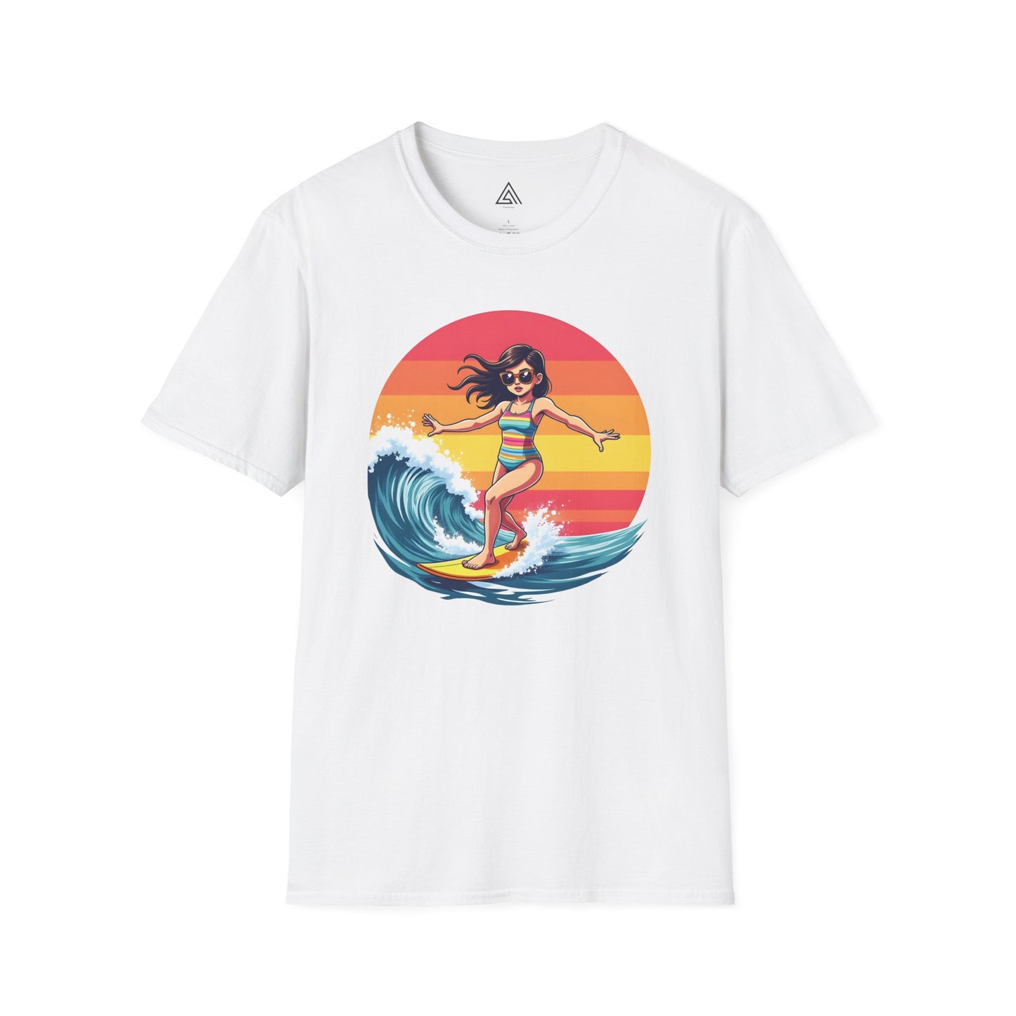 Sunset Surfing Champion T-Shirt