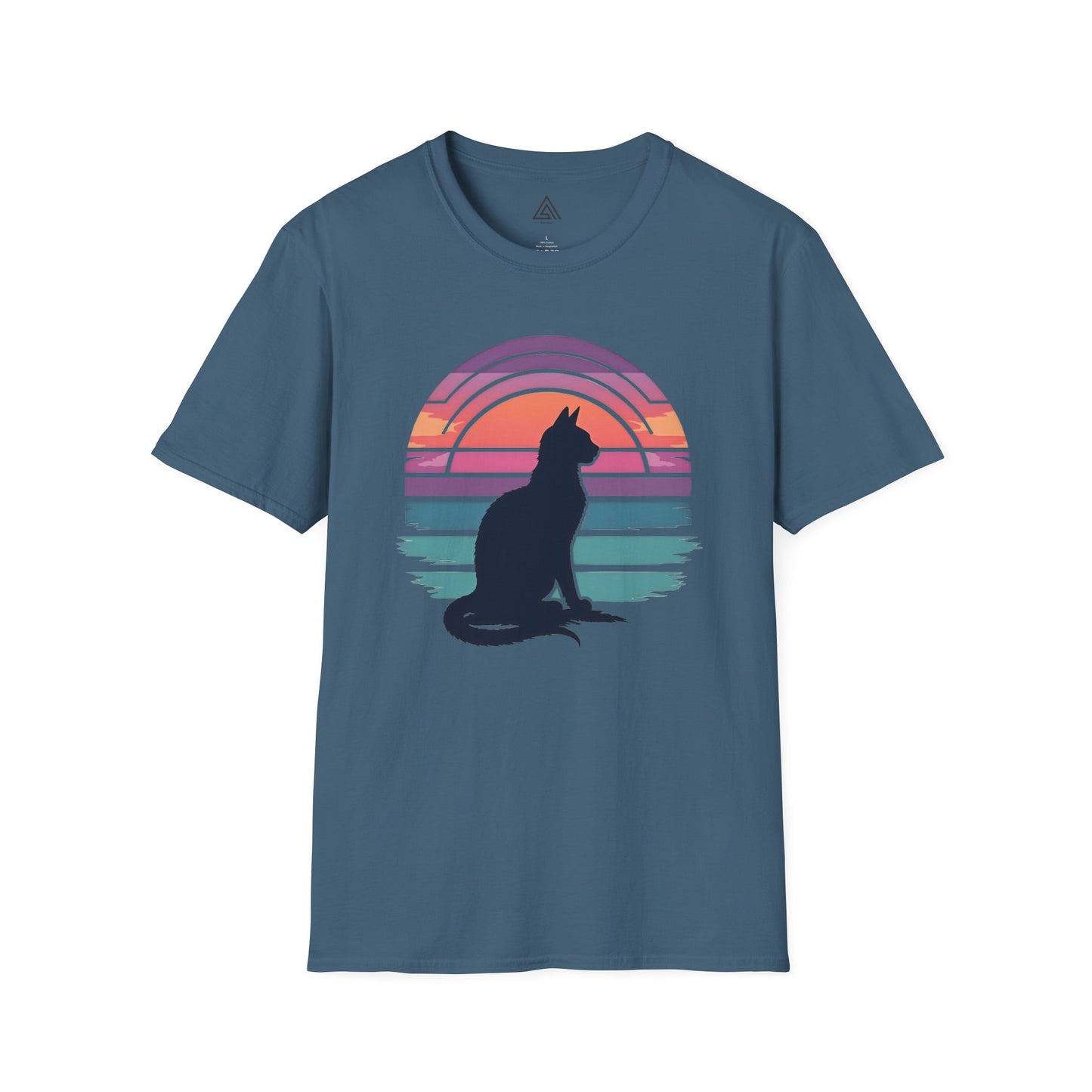 Dusk Cat Silhouette T-Shirt