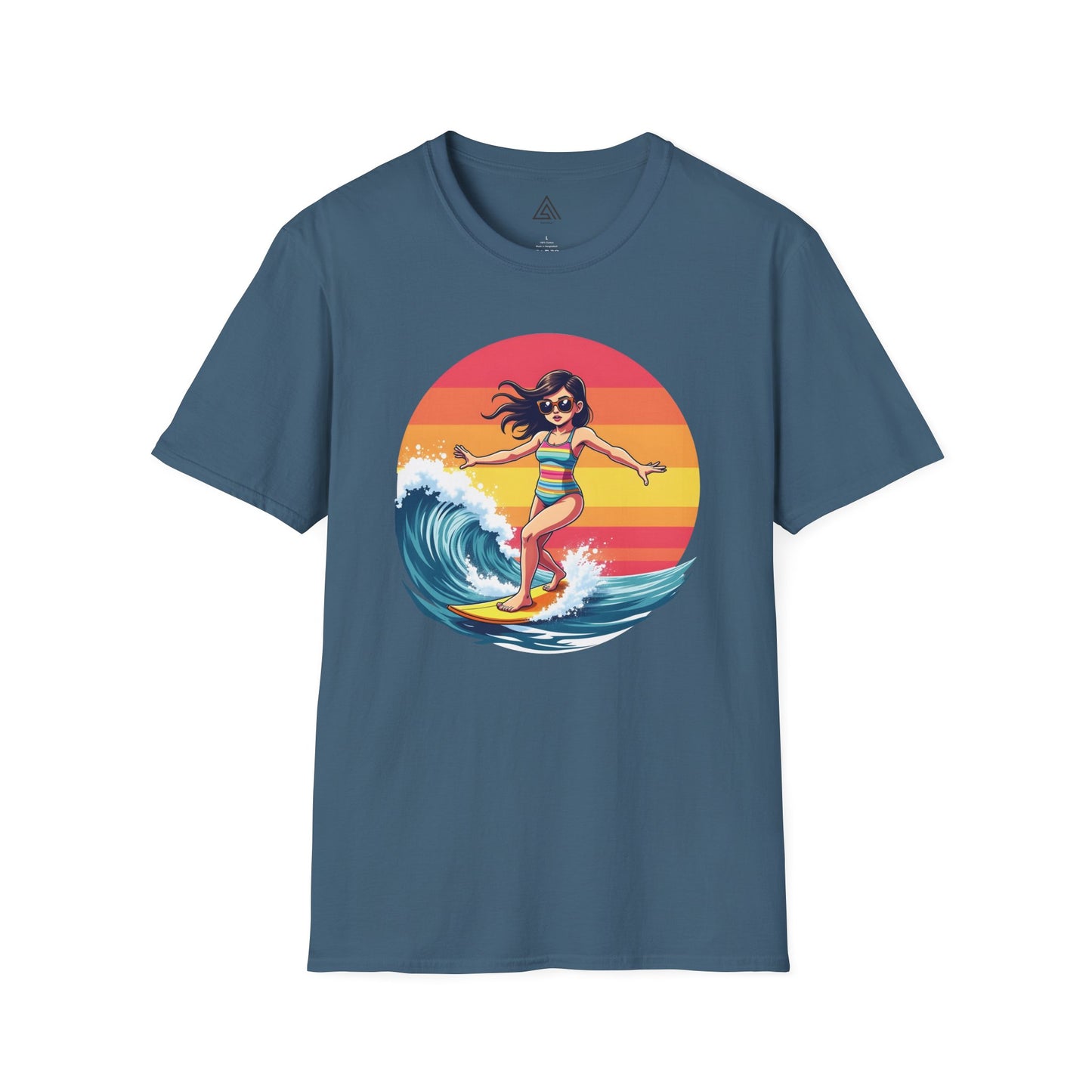 Sunset Surfing Champion T-Shirt