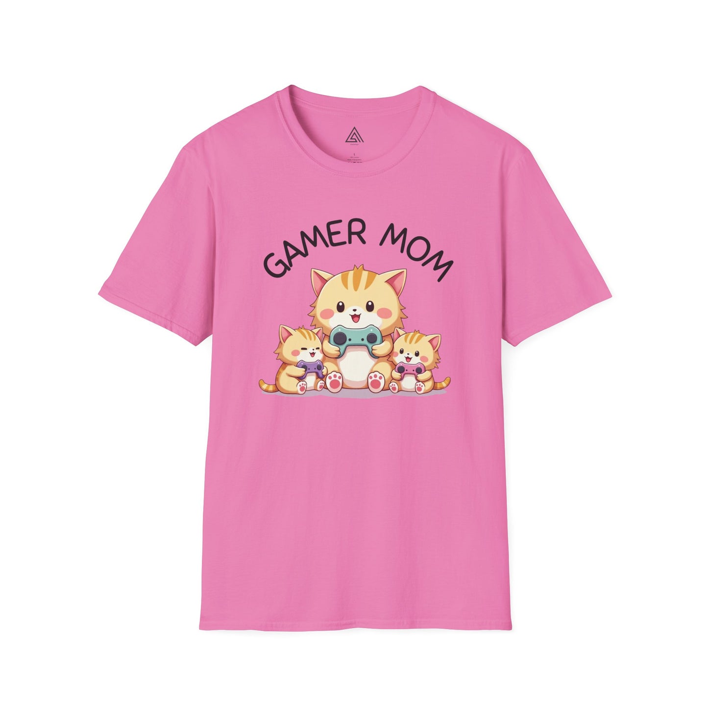Cat Gamer Mom T-Shirt
