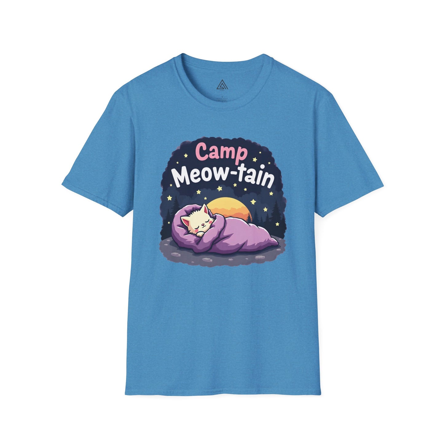 Adventure Cat Night Camp Meow-tain T-Shirt