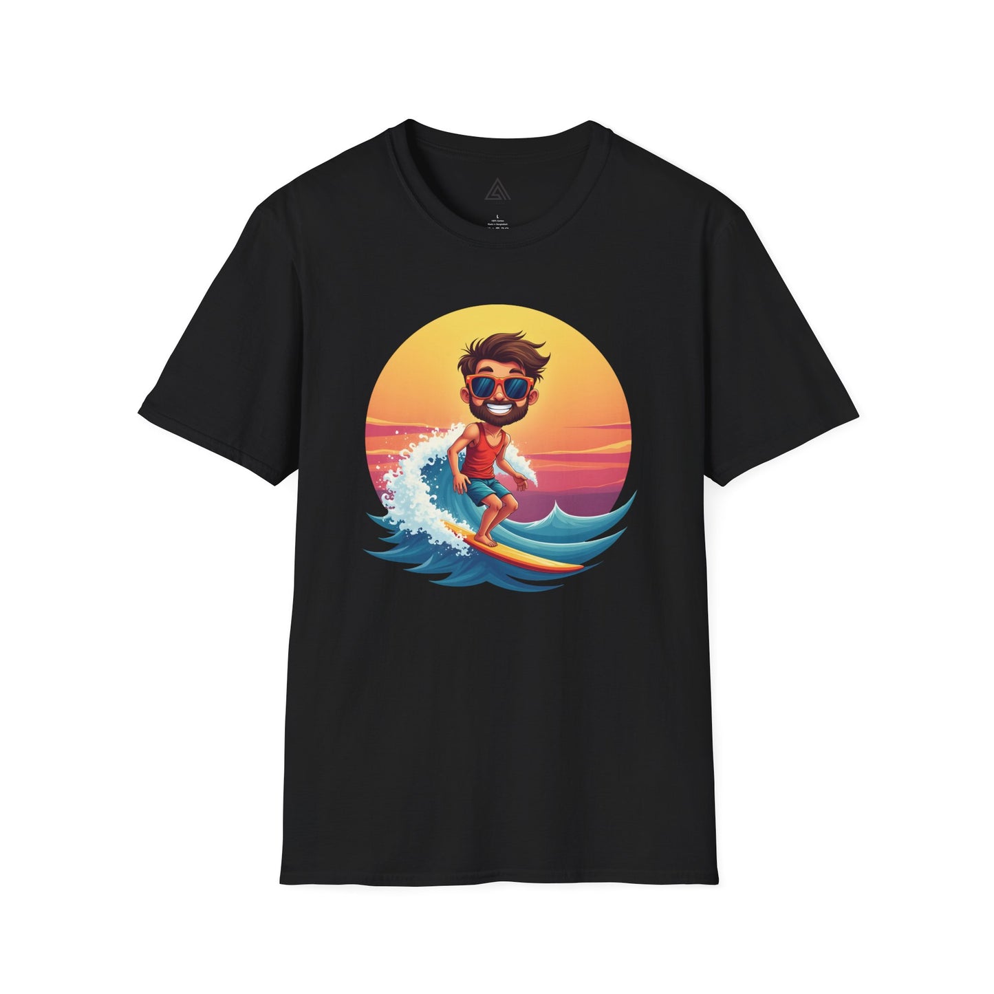 Sunset Surfing Pro T-shirt