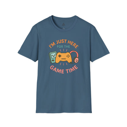 Just Here For The Game Time T-Shirt