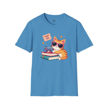 Smart Gamer Cat T-Shirt