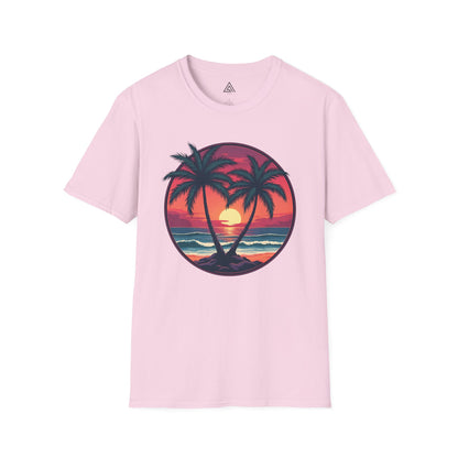 Sunset Tropical Paradise T-Shirt