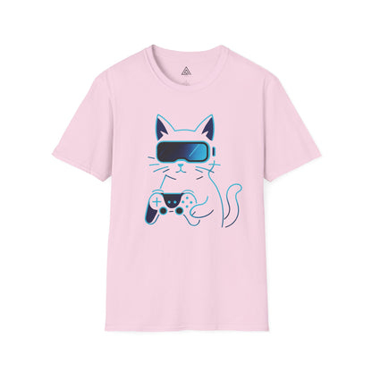 VR Gaming Cat T-Shirt