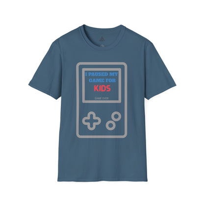I Paused My Game For Kids T-Shirt