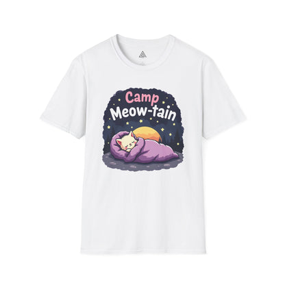 Adventure Cat Night Camp Meow-tain T-Shirt