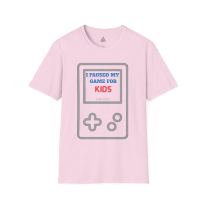 I Paused My Game For Kids T-Shirt