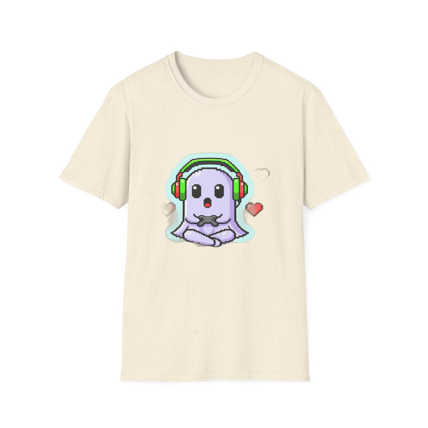 Pixel Ghost Gamer Do Not Disturb Retro T-Shirt