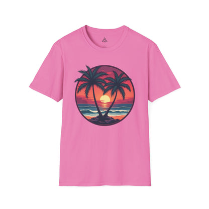 Sunset Tropical Paradise T-Shirt
