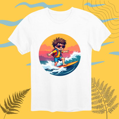 Sunset Surfing Rookie T-Shirt