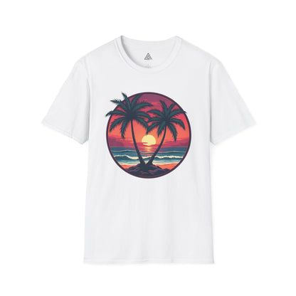 Sunset Tropical Paradise T-Shirt