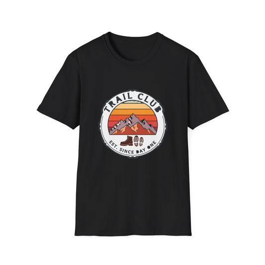 Mom's Trail Club Retro Hiking T-Shirt