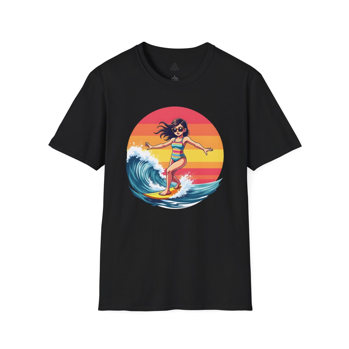 Sunset Surfing Champion T-Shirt