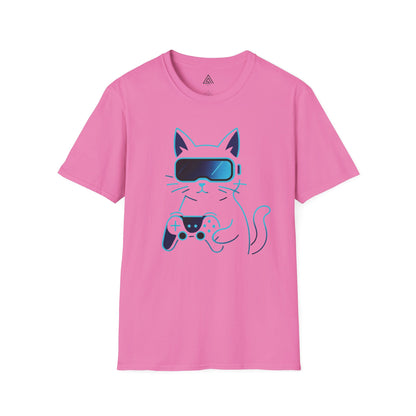 VR Gaming Cat T-Shirt