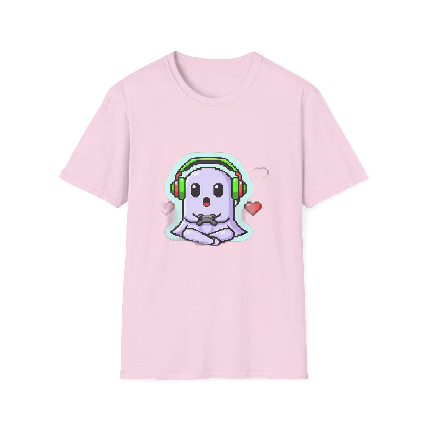Pixel Ghost Gamer Do Not Disturb Retro T-Shirt