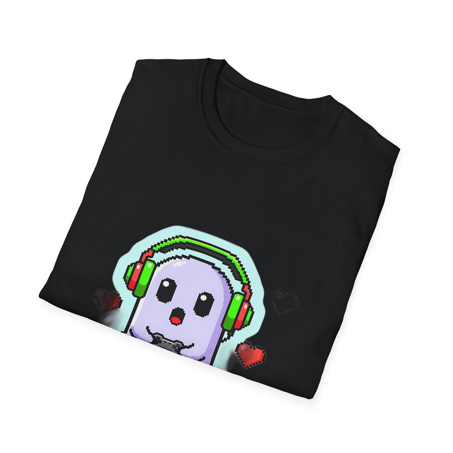 Pixel Ghost Gamer Do Not Disturb Retro T-Shirt